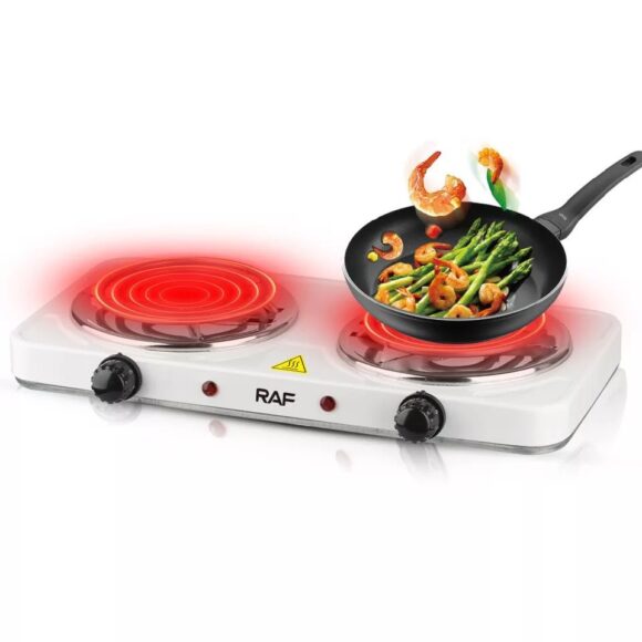 Brand RAF Electric Hot Plate Double Electric Stove 1000W