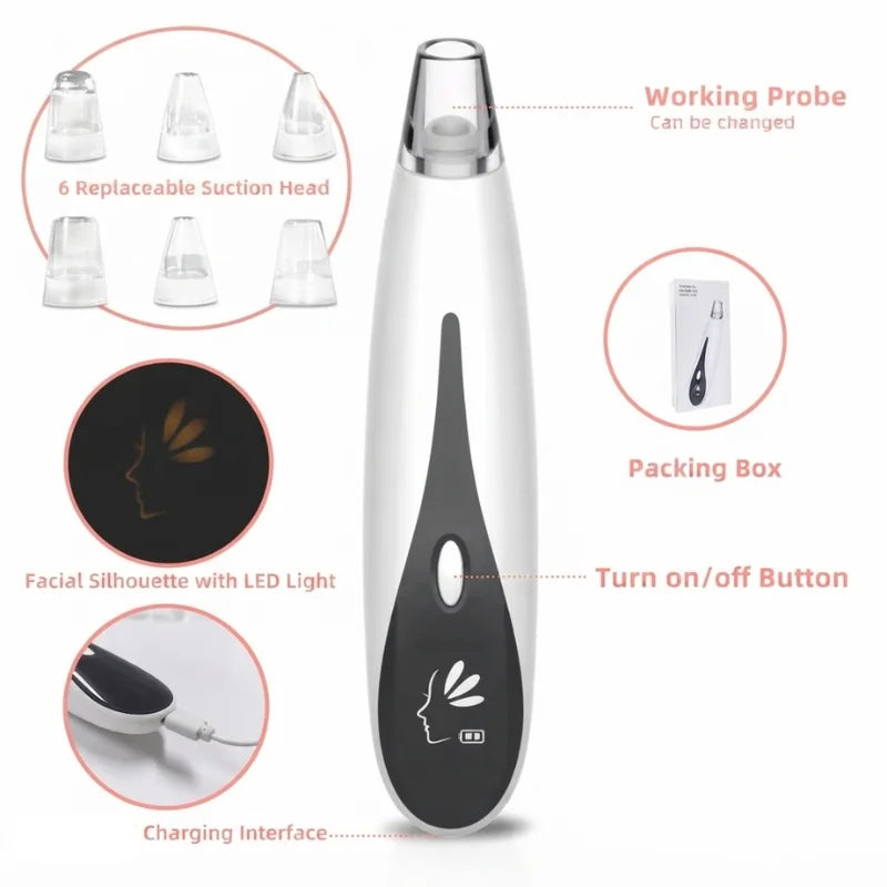 Blackhead Remover Vacuum | FPLS-001 | Deep Pore Cleansing Device